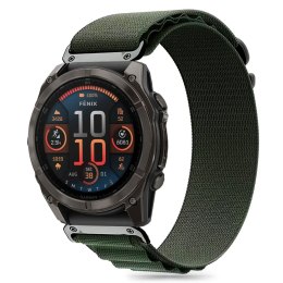 TECH-PROTECT NYLON PRO GARMIN FENIX 5X / 5X PLUS / 6X / 6X PRO / 7X / 8 (51 MM) OLIVE GREEN