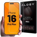 Szkło hartowane do Apple iPhone 16 Pro Max ochronne szkiełko na ekran 9H Alogy Pro+