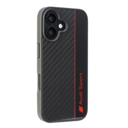 Audi Carbon Fiber Stripe iPhone 16 6.1