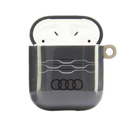 Audi IML Geometric Pattern AirPods 1/2 cover szary/gray AU-IMLAP-A6/D3-GY