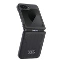 Audi Synthetic Leather MagSafe Z Flip6 F741 czarny/black hardcase AU-TPUPCFlip6-Q5/D1-BK