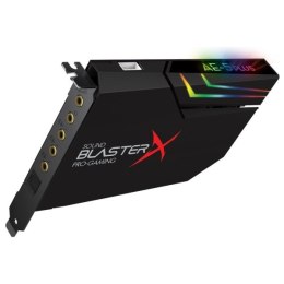 Creative Karta dźwiękowa Sound Blaster X AE-5 Plus czarny/black PCI-e