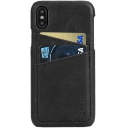 Krusell iPhone X Sunne 2 Card 61102 czarny/black BackCover