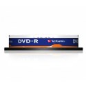 Verbatim Płyta DVD-R 4.7GB 16x AZO srebrny/silver 10szt 43523