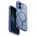 Etui UNIQ Combat do iPhone 16 Plus 6.7" Magclick Charging Niebieski/Pearl Blue