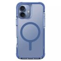 Etui UNIQ Combat do iPhone 16 Plus 6.7" Magclick Charging Niebieski/Pearl Blue