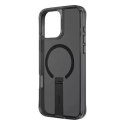 Etui UNIQ Eleva with Vertica Stand do iPhone 16 Pro Max 6.9" Czarny/Carbon Black