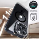 Etui obudowa ESR Classic Hybrid Kickstand Halolock Magsafe & Tempered Glass do iPhone 16 Pro Max Clear/Black