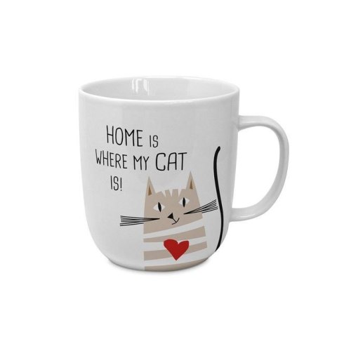 „Home Cat" Kubek Porcelanowy 350 ml