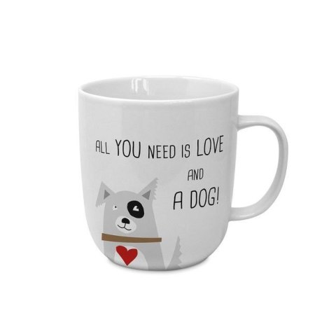 „Love and Dog" Kubek Porcelanowy 350 ml