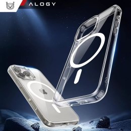 Etui do Apple iPhone 16 Pro Max obudowa Alogy Anti-Shock Hybrid Case do MagSafe Przezroczyste