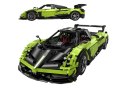 Klocki Konstrukcyjne Auto RC Rastar 1:8 Pagani Huyara BC Zielone 2896 Elementów