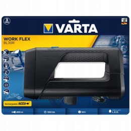 LATARKA LED AKUMULATOROWA WORK FLEX BL30R 550lm VARTA