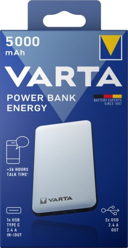 POWER BANK ENERGY 5000mAh VARTA