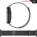 Pasek stalowy Alogy bransoleta do Apple Watch 38/40/41mm stal nierdzewna Czarny