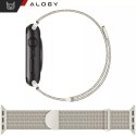 Pasek stalowy Alogy bransoleta do Apple Watch 42/44/45/49mm stal nierdzewna Księżycowa Poświata