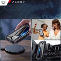 Etui Wodoodporne Alogy IP68 Case z przezroczystym tyłem Pancerna obudowa 360 do MagSafe do Apple iPhone 16 Pro Max