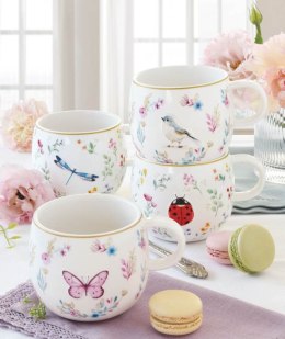 Magiczny Ogród Motyl Kubek Porcelanowy w Ozdobnym Pudełku 400 ml