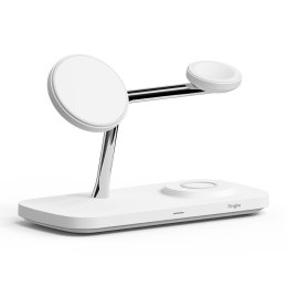 RINGKE 3IN1 QI2 MAGNETIC MAGSAFE WIRELESS CHARGER WHITE