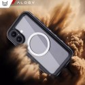 Etui Wodoodporne Alogy HydroArmor™ IP68 Case z przezroczystym tyłem Pancerna obudowa 360 do MagSafe do Apple iPhone 16