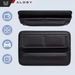 Organizer samochodowy do samochodu między fotel Alogy Car Front Seat Storage Box czarny