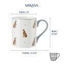 Mikasa Zające Kubek Porcelanowy 280 ml