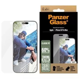 Szkło hartowane do iPhone 16 Pro Max PanzerGlass Screen Protector Classic Fit