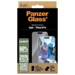 Szkło hartowane do iPhone 16 Pro PanzerGlass Screen Protector Classic Fit