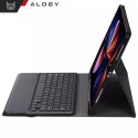 Etui ochronne z klawiaturą Alogy Keyboard case z miejscem na rysik klawiatura bezprzewodowa do Apple iPad Air 13" czarne