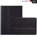 Etui ochronne z klawiaturą Alogy Keyboard case z miejscem na rysik klawiatura bezprzewodowa do Apple iPad Air 13" czarne