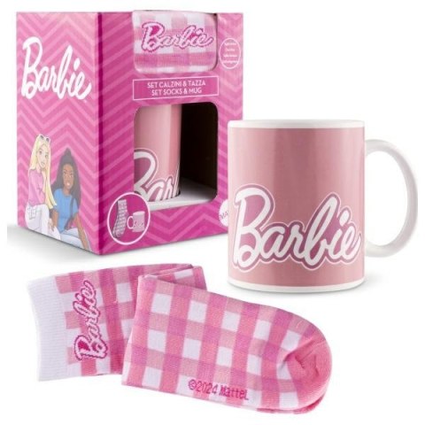 Coriex Zestaw prezentowy Barbie - kubek ze skarpetkami set1 10745