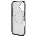 Etui Mercedes do iPhone 16 6.1" MagSafe Transparent Hardcase Printed Logo