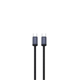 Devia kabel Gracious EC646 PD USB-C - USB-C 1,0 m 60W 3A czarny