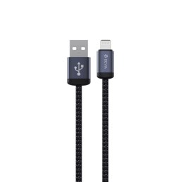 Devia kabel Gracious EC650 USB - Ligtning 1,0 m 2,4A czarny