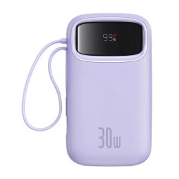 Powerbank Baseus QPow 2 20000mAh 30W 2xUSB-C Fioletowy