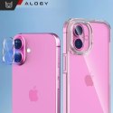 2x Szkło na obiektyw aparat do iPhone 16 / 16 Plus Alogy lens clear przezroczyste