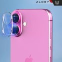 2x Szkło na obiektyw aparat do iPhone 16 / 16 Plus Alogy lens clear przezroczyste