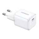 Ładowarka Ugreen Nexode mini sieciowa GaN 20W USB-C PD 3.0 / QC 4.0 - Biała