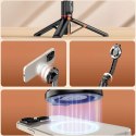 Selfie stick kijek Statyw Tripod uchwyt magnetyczny do telefonu zdjęć + Pilot Bluetooth Yesido SF19 Magnetic czarny