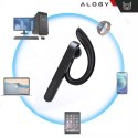 Słuchawka Bluetooth Alogy Earphone do telefonu wodoodporna IPX4 do prowadzenia rozmów Czarna