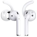 KeyBudz EarBuddyz - silikonowe nakładki do AirPods 1/2, EarPods (clear)