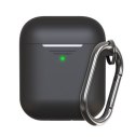 KeyBudz Elevate Keychain - silikonowe etui ochronne do AirPods Pro 2 (black)