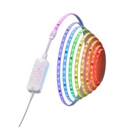 Nanoleaf Essentials Smart Multicolour HD Lightstrip Starter Kit - taśma ledowa 5m, 550 Lm 18W 2700K-6500K, kontroler w zestawie 