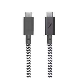 Native Union Belt Cable Pro 240W - kabel USB-C - USB-C, 2,4 m (zebra)