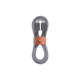 Native Union Belt Cable - kabel USB-C - USB-C, 1,2 m (zebra)