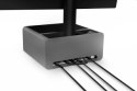 Twelve South HiRise Pro - aluminiowa podstawka do iMac i Apple Studio Display ze schowkiem (gunmetal) [eol]