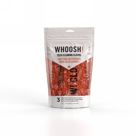 Whoosh 3XL Tech Cleaning Cloths - antybakteryjna ściereczka z mikrofibry (3szt.)