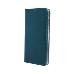 Etui Smart Magnetic do Motorola Edge 50 Neo ciemnozielone