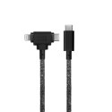 Native Union Belt Cable Duo - kabel USB-C - USB-C / lightning, 1,5 m (cosmos)