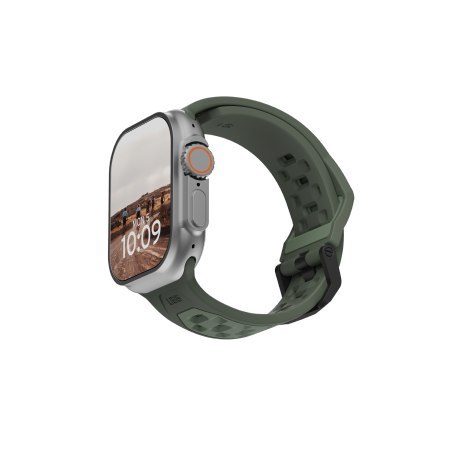 UAG Civilian - silikonowy pasek do Apple Watch seria: 1-3, 42mm / 4-6 & SE 1-2, 44mm / 7-9, 45mm / 10, 46mm / Ultra 1-2, 49mm (o